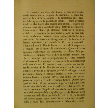 MARXISMO PASSATO E PRESENTE R N CAREW HUNT in ITALIANO MARXISM PAST & PRESENT