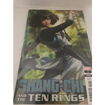2021 Marvel Comics Shang-Chi and the Ten Rings Artgerm Variant Cover #1