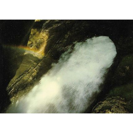 SWITZERLAND : TRUMMELBACH BEI LAUTERBRUNNEN 2. FALL : POSTCARD