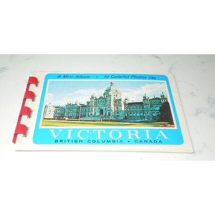 A Mini-Album VICTORIA, British Columbia, Canada small photo booklet 1968