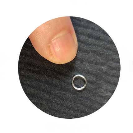 6mm 925 Sterling Silver Closed Soldiered Jump Ring Jewellery Making/Repair C108