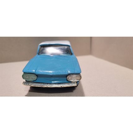 1960 Chevrolet Corvair Promo Model Chevy Dealer Promotional Blue + White
