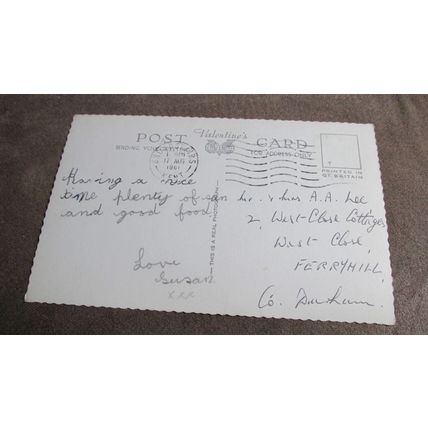 1961 fr Real photo Postcard - Victoria Terrace, Broadstairs - Kent
