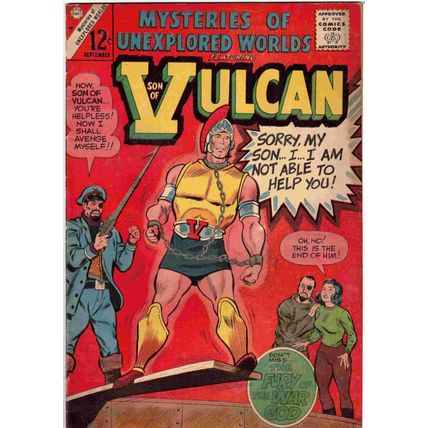 MYSTERIES OF UNEXPECTED WORLDS ' Son of Vulcan ' # 48