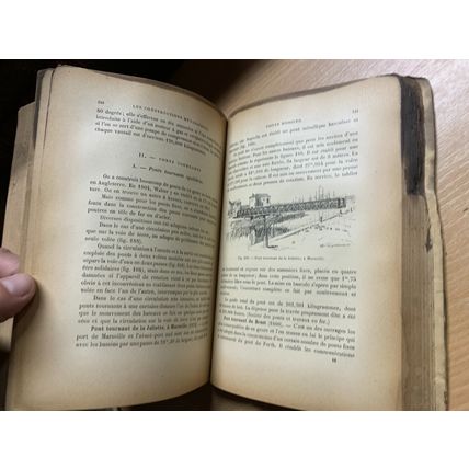 RARE* 1894 "LES CONSTRUCTIONS METALLIQUES" FRENCH ILLUSTRATED ANTIQUE BOOK (P6)