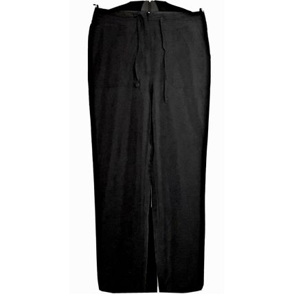 Wallis Soft Black Relaxed Fit Trousers Size 10 UK
