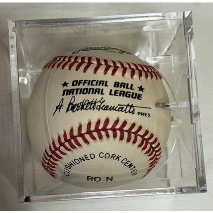Curt Flood Signed Autographed Official National League (ONL) Baseball