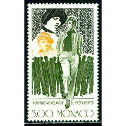 Monaco 1988 Fashion & Design, Clothing Industry, MNH / UNM