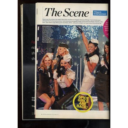 J.K. ROWLING HARRY POTTER Entertainment Weekly 2007 ENTERTAINERS OF THE YEAR
