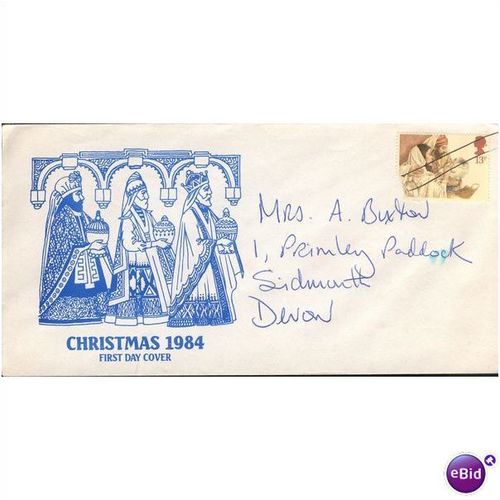 GB FDC 1984 - Christmas 1984