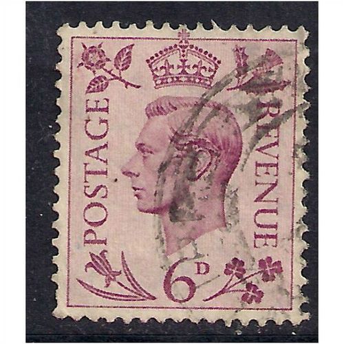 GB 1939 KGV1 6d Purple stamp SG 470.(D482 )