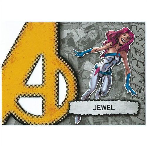 2012 Marvel Beginnings 2 Avengers Die-Cut - #A-21 - Jewel