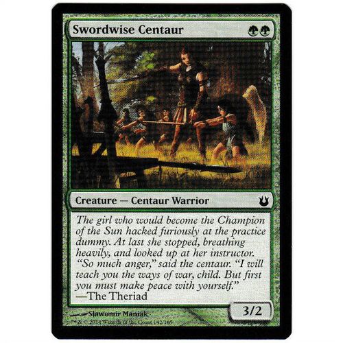 Magic the Gathering - Born of the Gods - #142/165 - Swordwise Centaur
