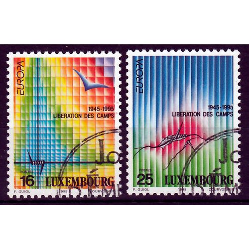 Luxemburg Europa Cept 1995 gestempeld