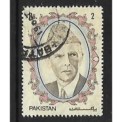 PAKISTAN 1989 2R MOHAMMED ALI JINNAH SG 775 FINE USED