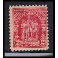 680 2c Fallen Timbers Average Plus MNH O1681
