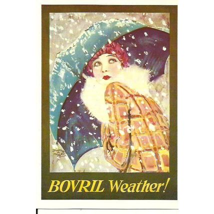 Advertising BOVRIL WEATHER Postcard (Mumbles MRP/270)