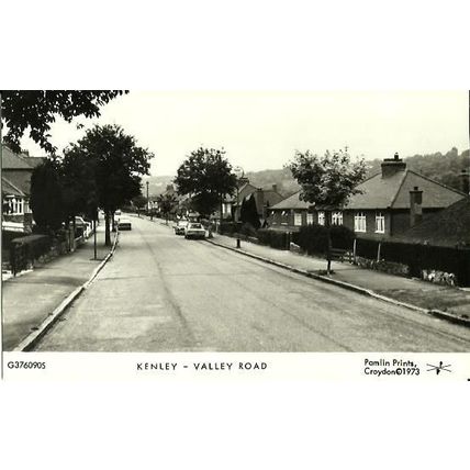 Surrey KENLEY Valley Road Postcard (Pamlin G376090S)