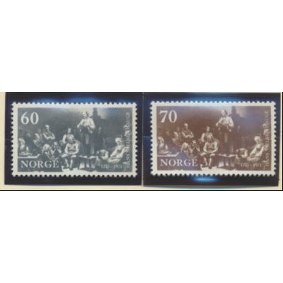 Norway Stamps Scott #574 To 575, Mint Lightly Hinged