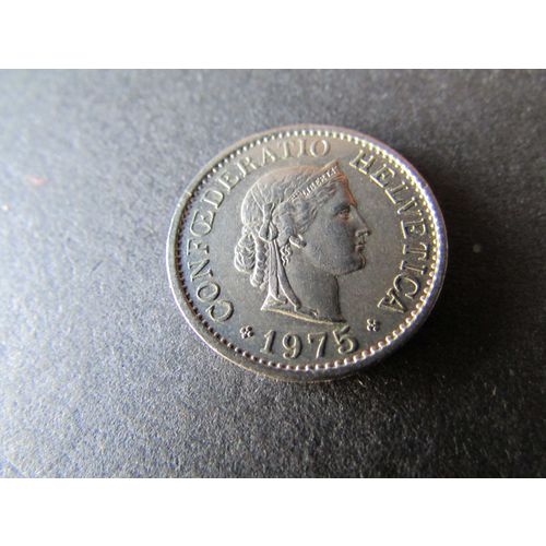 1975 SWITZERLAND TEN RAPPEN FREE POST. O