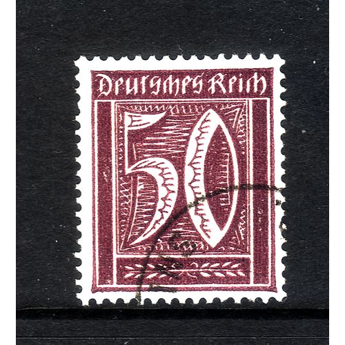 GERMANY 1921 SG 182 50pf PURPLE FINE USED