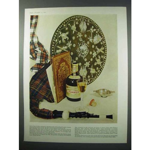 1960 Drambuie Liqueur Ad - Interesting Relics
