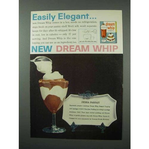 1960 Dream Whip Ad - Easily Elegant