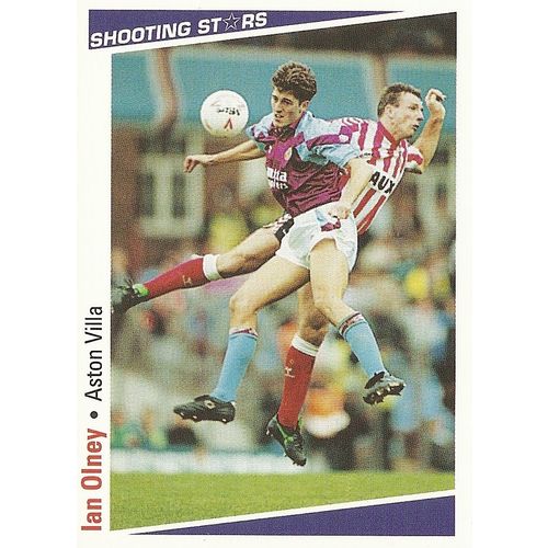 Merlin's Shooting Stars 1991/92 Cards: A. Villa - Forward, Olney