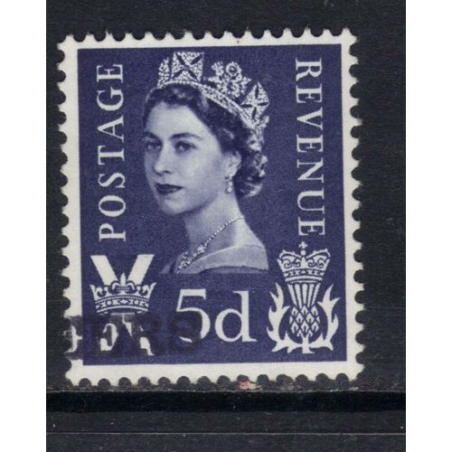 Scotland GB 1968 5d Royal Blue SG S 11 ( F175 )