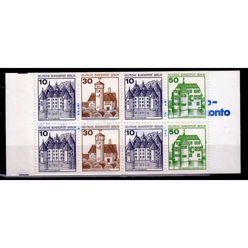 Berlijn PZB h-blad 19 postfris booklet