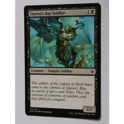 Magic the Gathering MTG CCG: Ixalan - # 115 Queen's Bay Soldier (A) 2017 WotC
