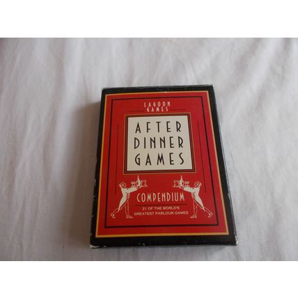 AFTER DINNER CARD GAMES PACK (24/01)