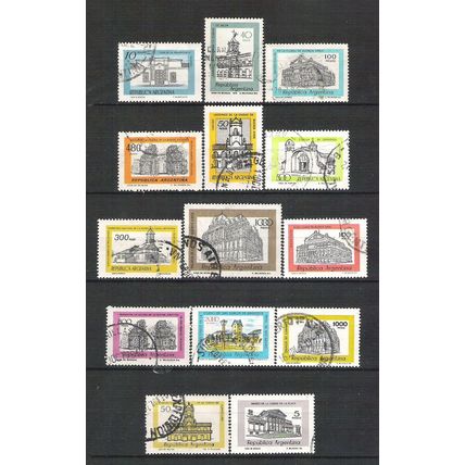 Argentina N° 1108 1128 1130 1135 1136 1138 1146 .. YVERT OBLITERE ( USED )