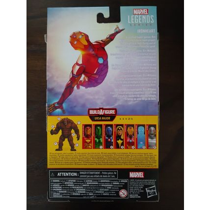 IRONHEART Hasbro Marvel Legends Series 6" Action Figure Ursa Major BAF MIB