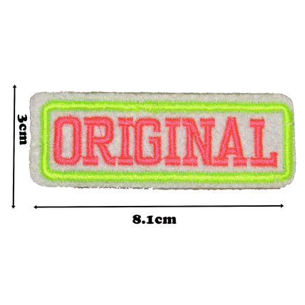 Original Iron on Sew on Embroidered Patches Patch Badge Badges Logo motif P251