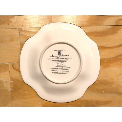 (3) Home Interiors Decor Plate Set - Floral Prints Dishwasher Safe! 2003
