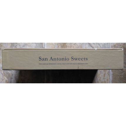 San Antonio Sweets Thompson & Co. Cardboard Cigar Box -10 1/4 x 5 3/4 x 1 3/4