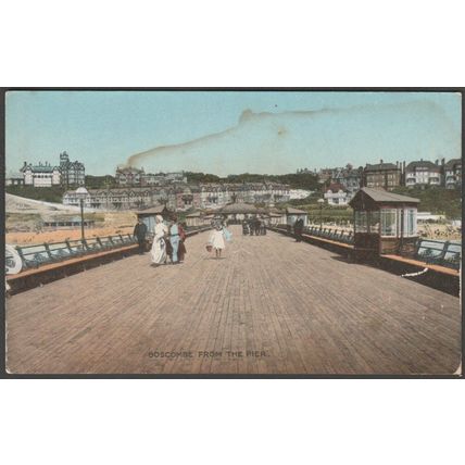 Boscombe From The Pier, Hampshire, c.1905-10 - ETW Dennis Postcard