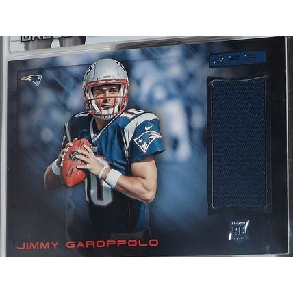 2014 Rookies & Stars JIMMY GAROPPOLO (Patriots) Rookie Material #23