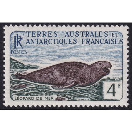 French Antarctic Territories 1956 SG 7 LMM - Fauna/Seals (C-219 (3))