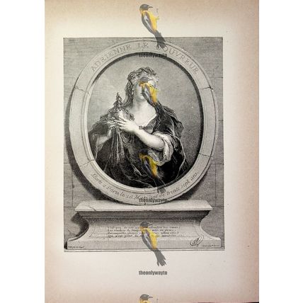 Adrienne Lecouvreur As Cornelia, Drevet, Book Illustration (Print), 1902