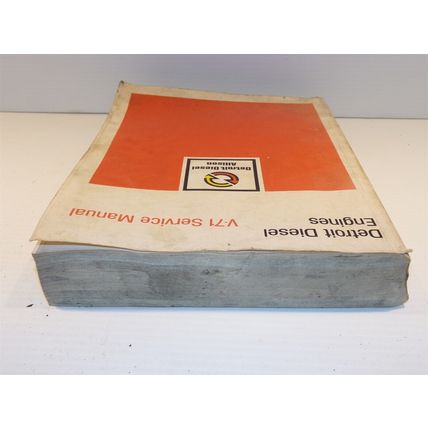Detroit Diesel Engines V-71 Service Manual Allison Rev. 2/85 General Motors