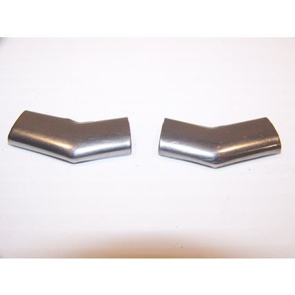 1965 DODGE MONACO POLARA DRIP RAIL TRIM CORNERS OEM PAIR