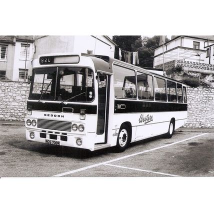Black & White Photograph of Western Scottish Motor Traction Co. Ltd. - RCS 708R