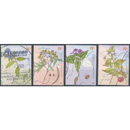Medicinal Plants - Argentina 2000 - F H - MiNr 2623/6