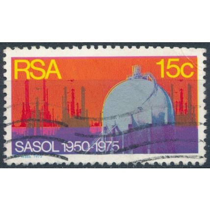 25ᵗʰ Anniv Coal, Oil, & Gas Corporation - South Africa 1975 - F H - SG 375 (A)