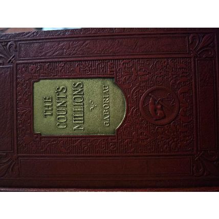 Vintage the counts millions gaboriau hardcover