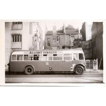 Black & White Photograph of Bristol Tramways & Carriage Co. Ltd. - AHU 809