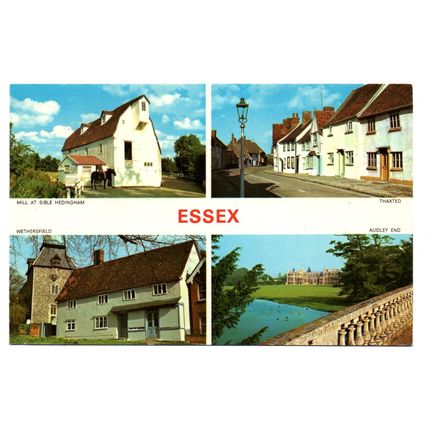 ESSEX - Multiview - Postally Used - 1975 Postmark - F.W.Pawsey & Sons Postcard