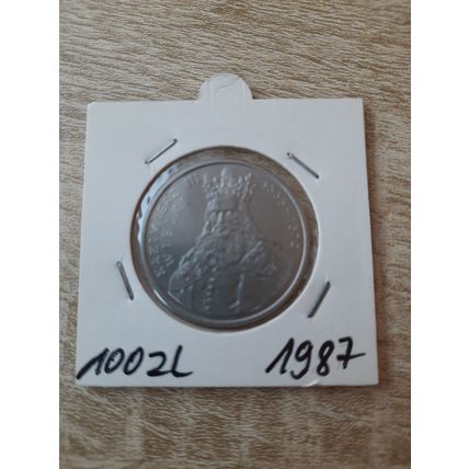 Polen 100 Zloty 1987 - Kazimierz III Wielki - Münze .